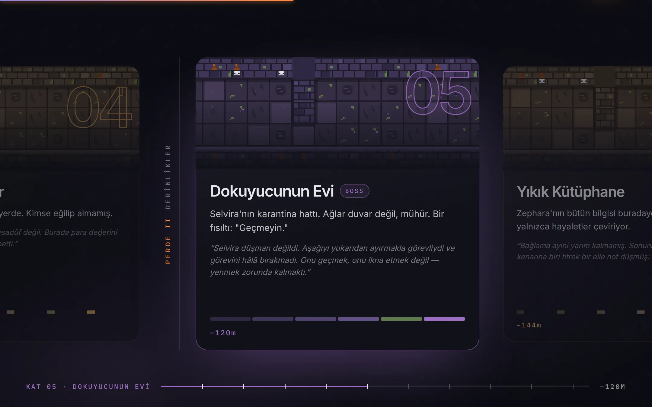 Dungeon Mates arayüzünden ikinci görünüm