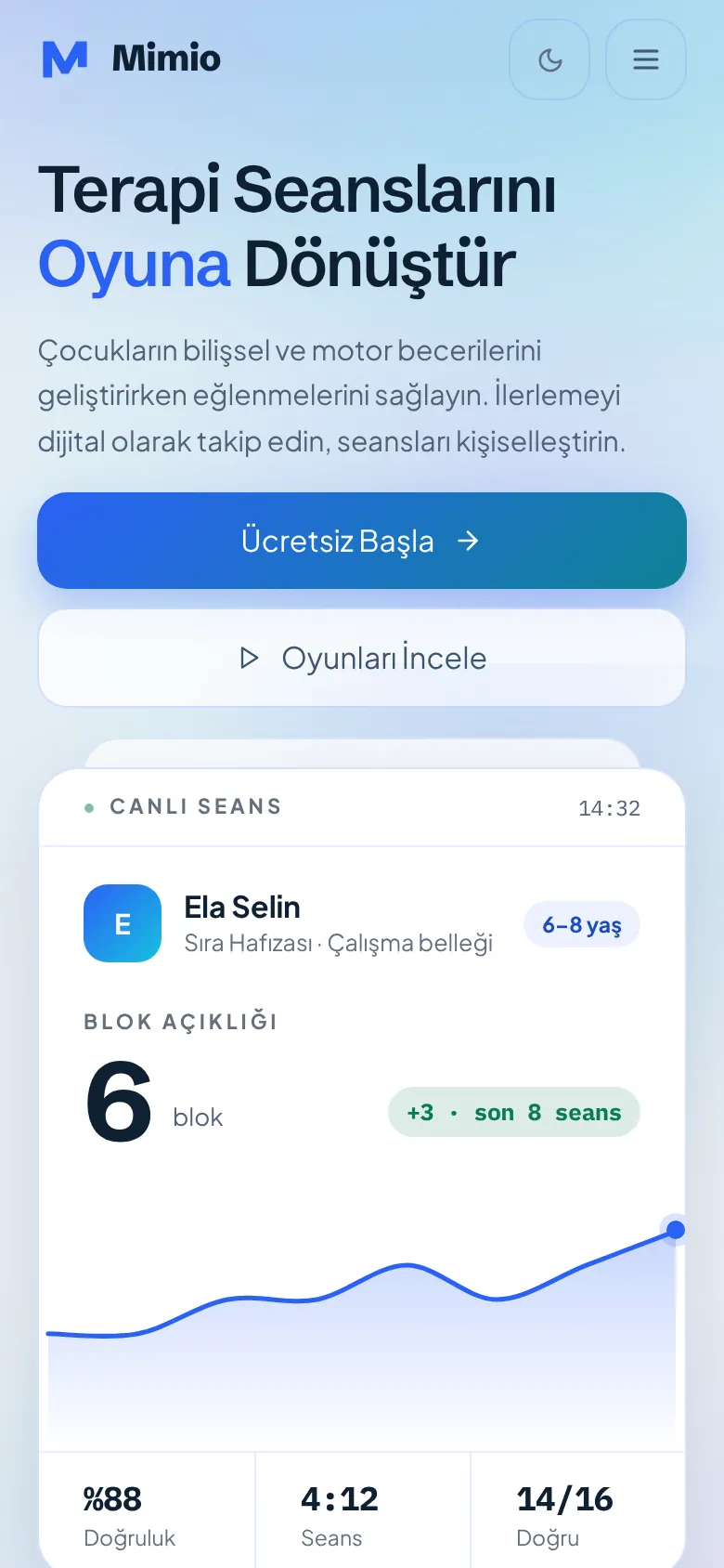 Mimio telefonda